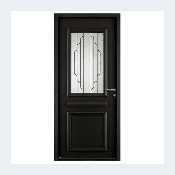 Porte d'entrée Charenton - Noir