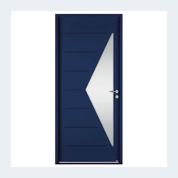 Porte d'entrée Delta-evo - Bleu