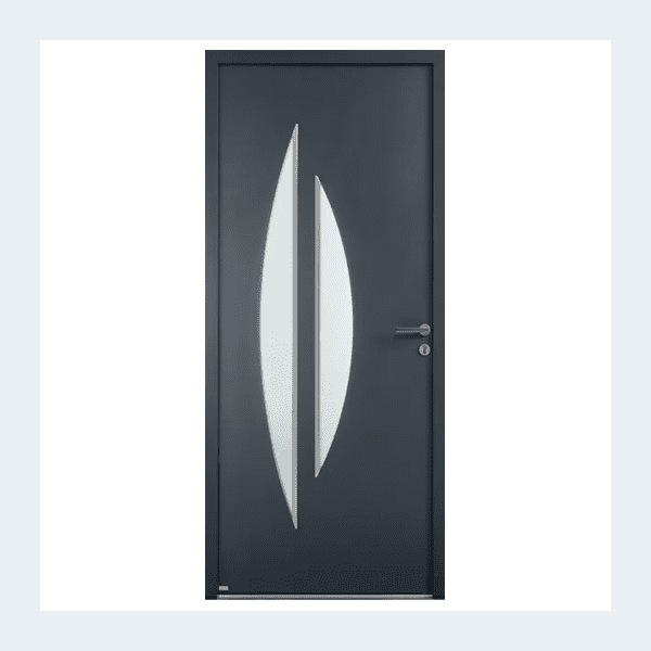 Porte d'entrée Siva - Gris anthracite