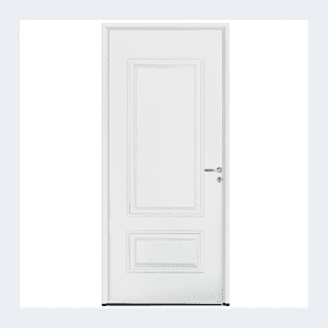 Porte d'entrée acier - Modèle - Arizona - Beige RAL 1015 – Image 2