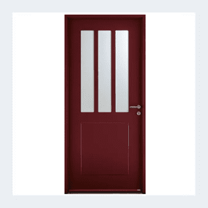 Porte d'entrée acier - Modèle - Arti - Noir texturé RAL 9005 – Image 6