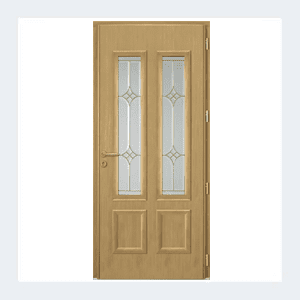 Porte d'entrée mixte alu/bois - Modèle Minnésota mixte - Rouge RAL 3004 – Image 10
