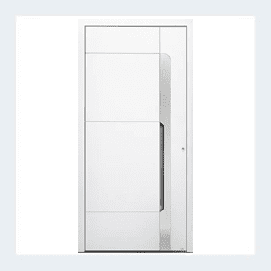 Porte d’entrée aluminium – Modèle Germain - Gris anthracite RAL 7016 – Image 6