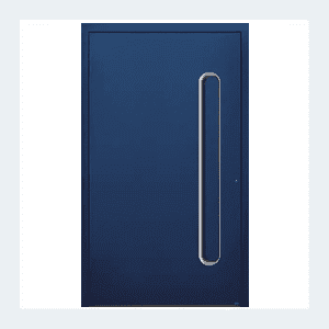Porte d’entrée aluminium – Modèle Céleste - Rouge RAL 3004 – Image 5