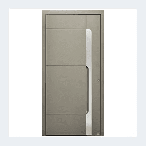 Porte d’entrée aluminium – Modèle Germain - Gris anthracite RAL 7016 – Image 4